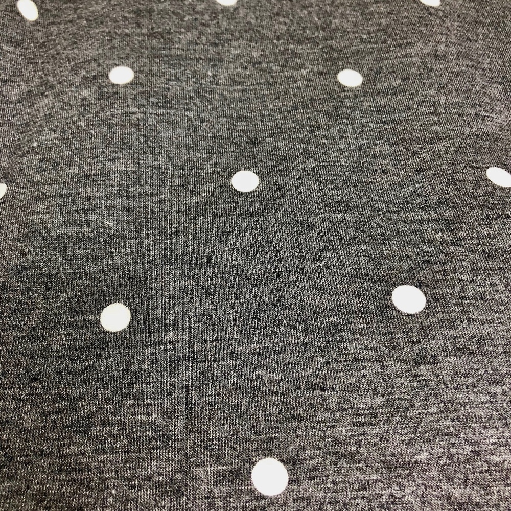 Polka Dot High Low Top with Front Knot - Picture 4 of 6